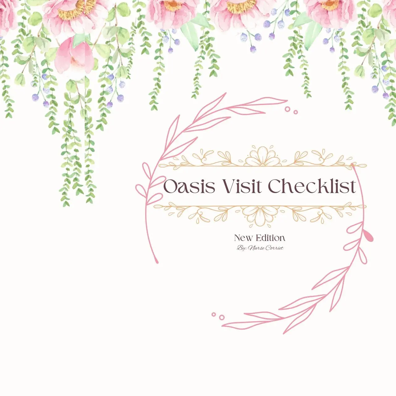 Oasis Visit Checklist - New Edition - Home Health Nursing