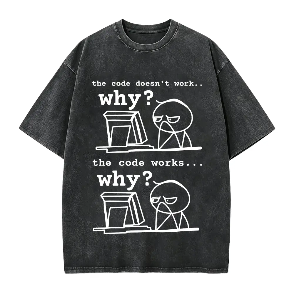 Code Doesn't Work T-Shirt: Funny Programmer Gift