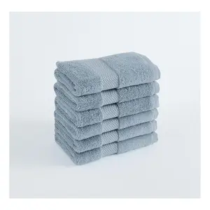 Royal Velvet Turkish Cotton 6-Pack Wash Cloth Set