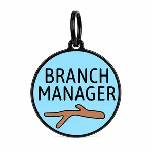 🌿 Branch Manager Dog ID Tag