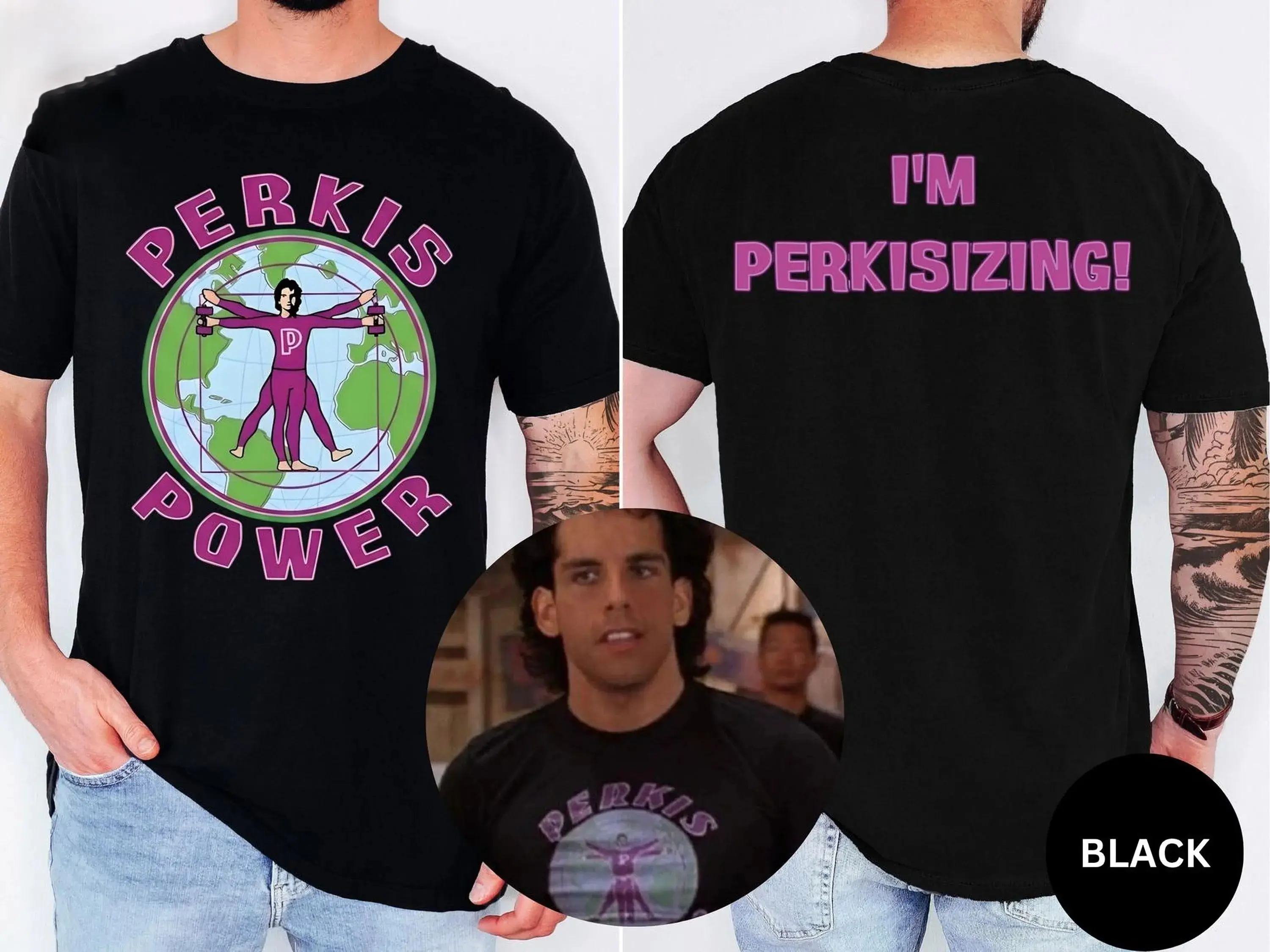 Perkis Power Shirt, 90s Movie TShirt, Perkisizing, Unisex Cotton Tee