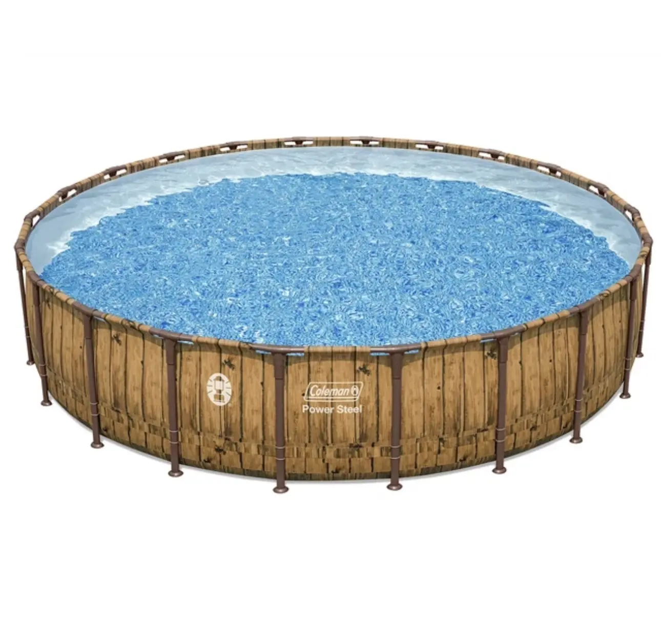 Coleman Power Steel 22' x 52 Round Above Ground Pool Set