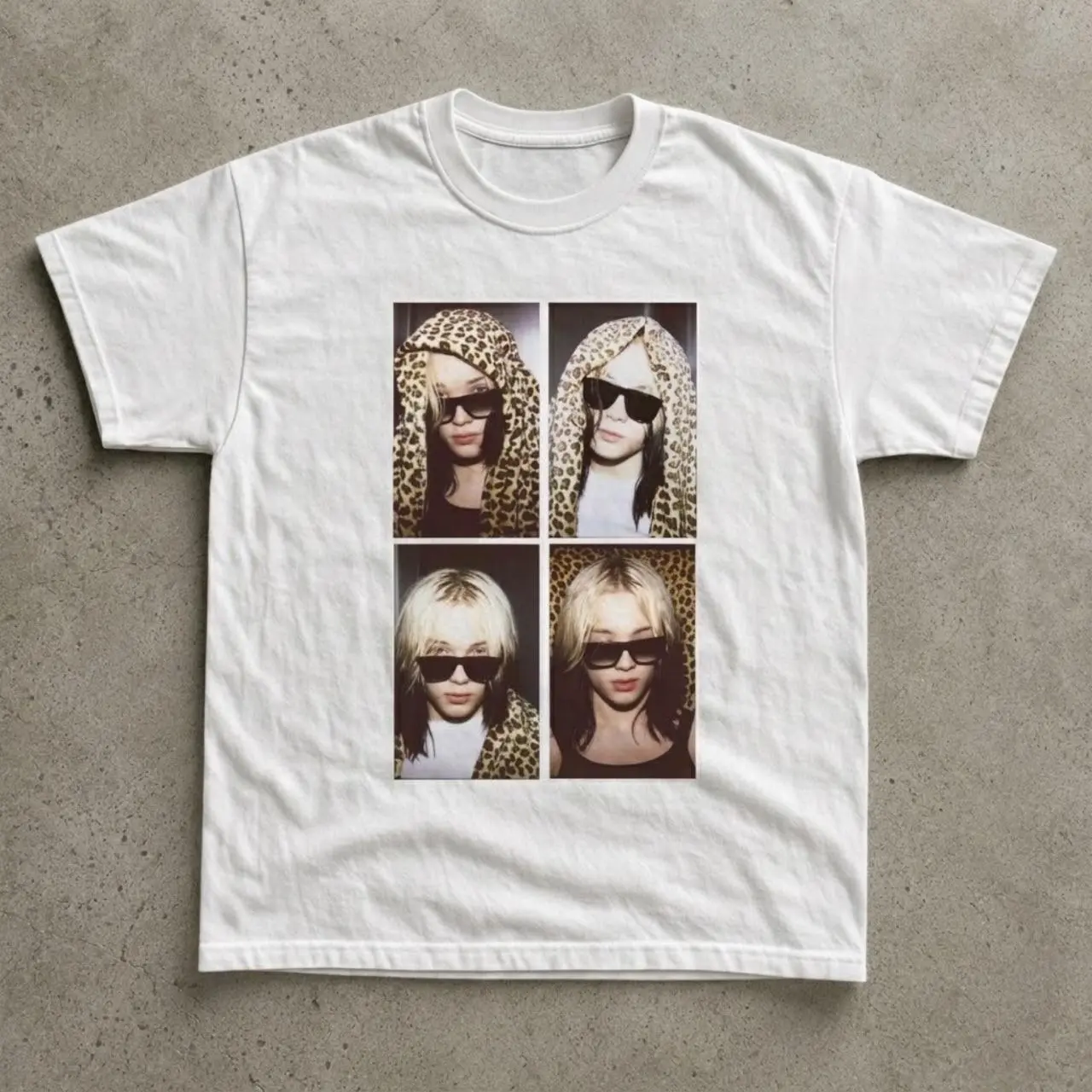 Nettspend Photo Collage Graphic Tee 100% Cotton