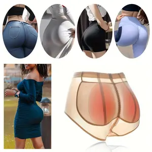 3CM Thickness Silicone Butt Lift Pads, Fake Butt Enhancer Inserts With Removable Pads For Padding, Women's Underwear And Lingerie Accessories