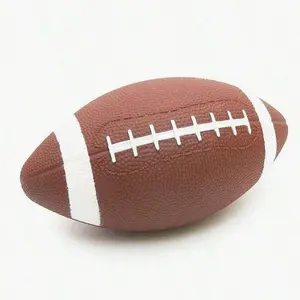 1pc Rugby Ball - 6.3" Composite Leather for Indoor/Outdoor Training & Leisure Games