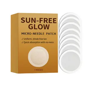 Summer outdoor tanning patches for a natural bronze complexion. Daily care patches to help you achieve a dark beach tan.