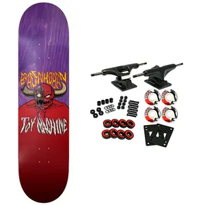 Toy Machine Skateboard Complete Hoban Face Melt (Assorted) 8.25" x 31.63"