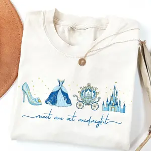 Gildan Youth & Adult Meet me at Midnight Shirt, Magic Kingdom Family, Gift for Men Women