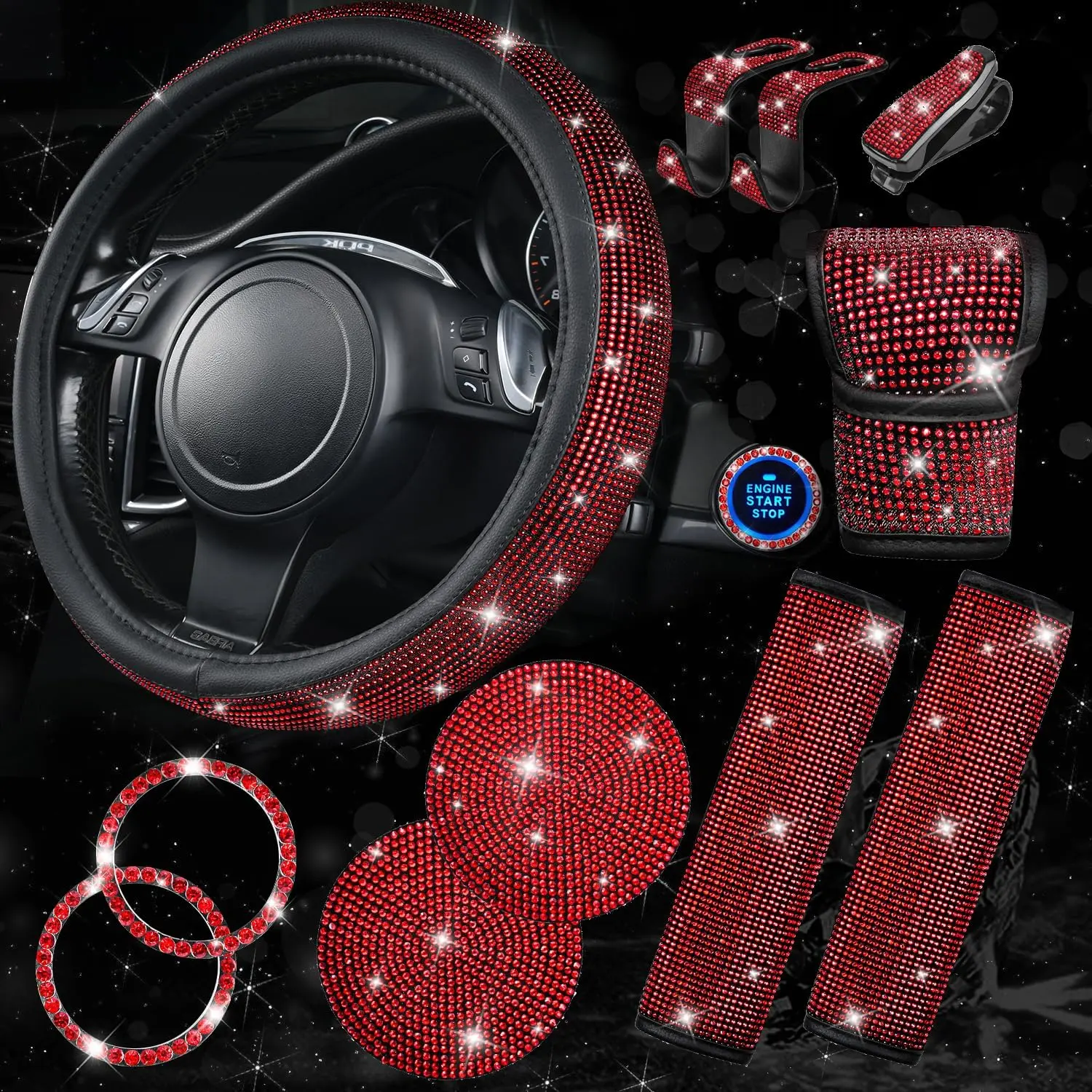 Red Diamond Car Accessories