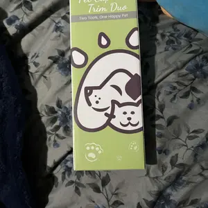 Vankoo 2-in-1 Dog Nail Clipper & Paw Hair Trimmer Kit with LED Light, Pet Paw Trimmer Rechargeable & Waterproof – Small Dog Grooming Clippers– Safe for Dogs & Cats low noise pet shaver Christmas Gift