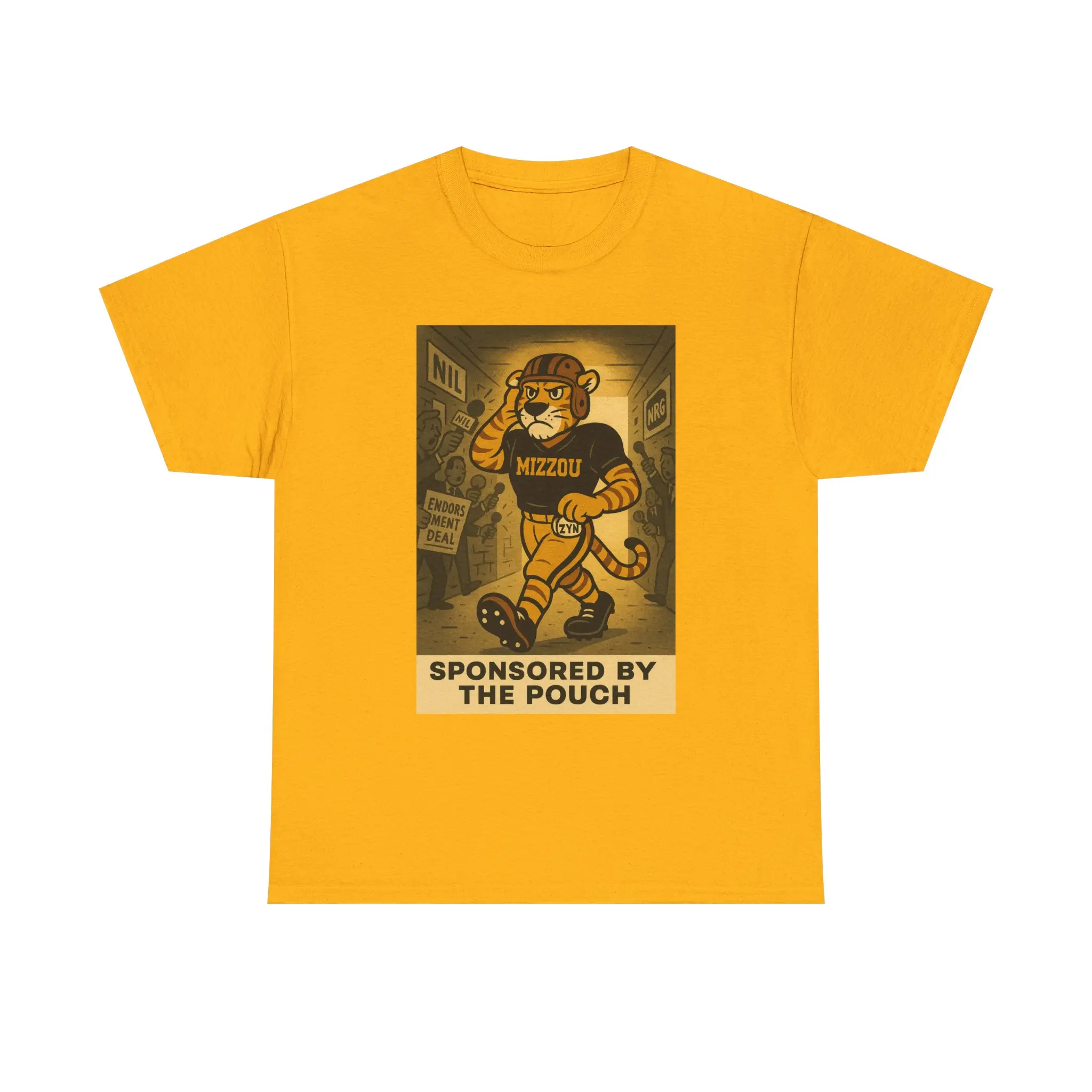 Mizzou- Sponsored Shirt, college football, SEC Unisex Tee, Fan Apparel, Game Day Outfit, Sports Team Clothing, Zyn, Fan Tee
