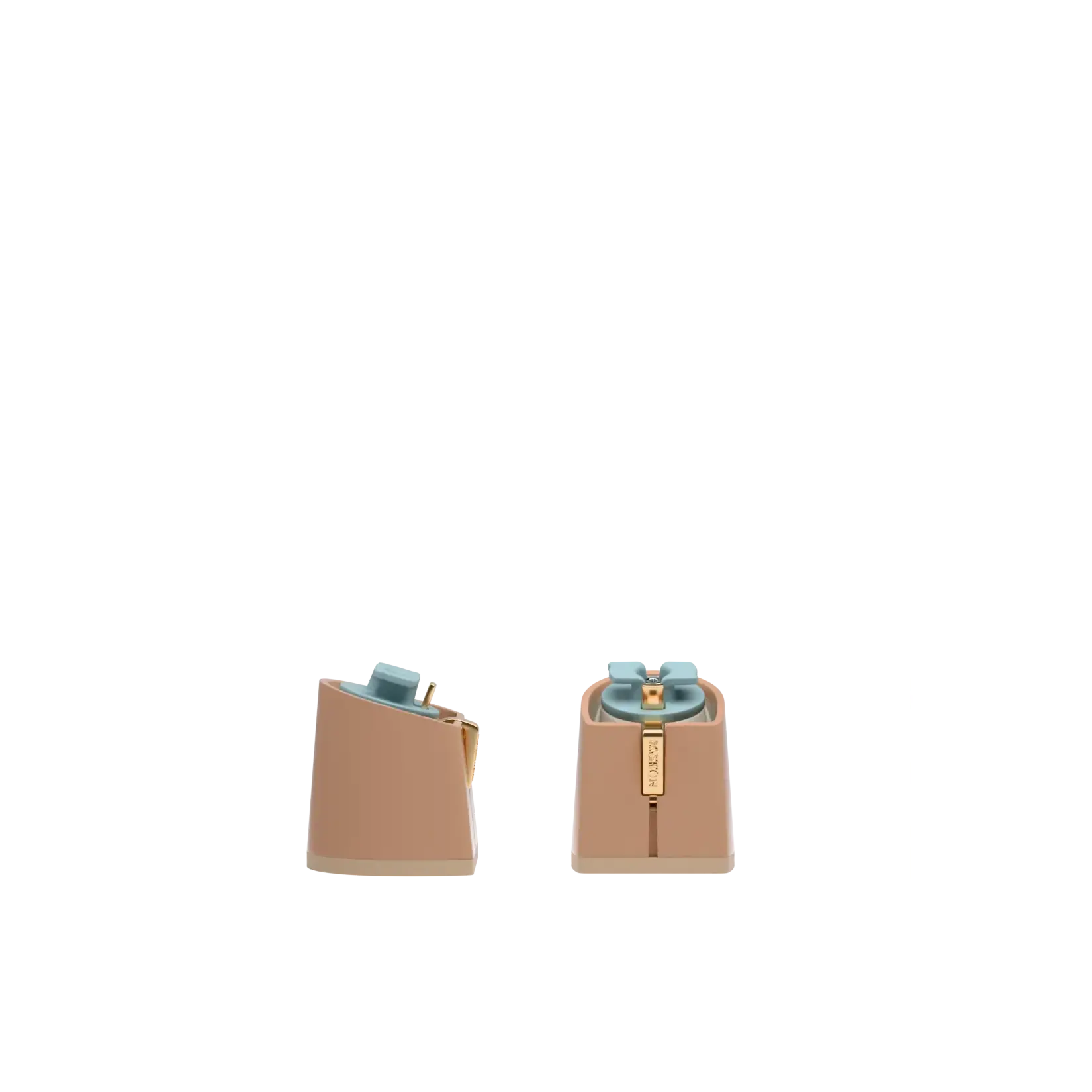 Flare Block Heel Kit 3 Latte