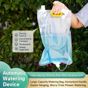 3.5L Automatic Plant Watering Bag, Plant Drip Irrigation Bag with Adjustable Water Flow, Plant Watering Bag for Indoor Outdoor