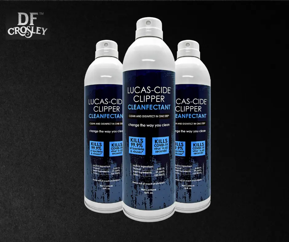 LUCAS-CIDE Clipper Cleanfectant Spray - 16 oz. LUCAS-CIDE Clipper Cleanfectant Spray - 16 oz.