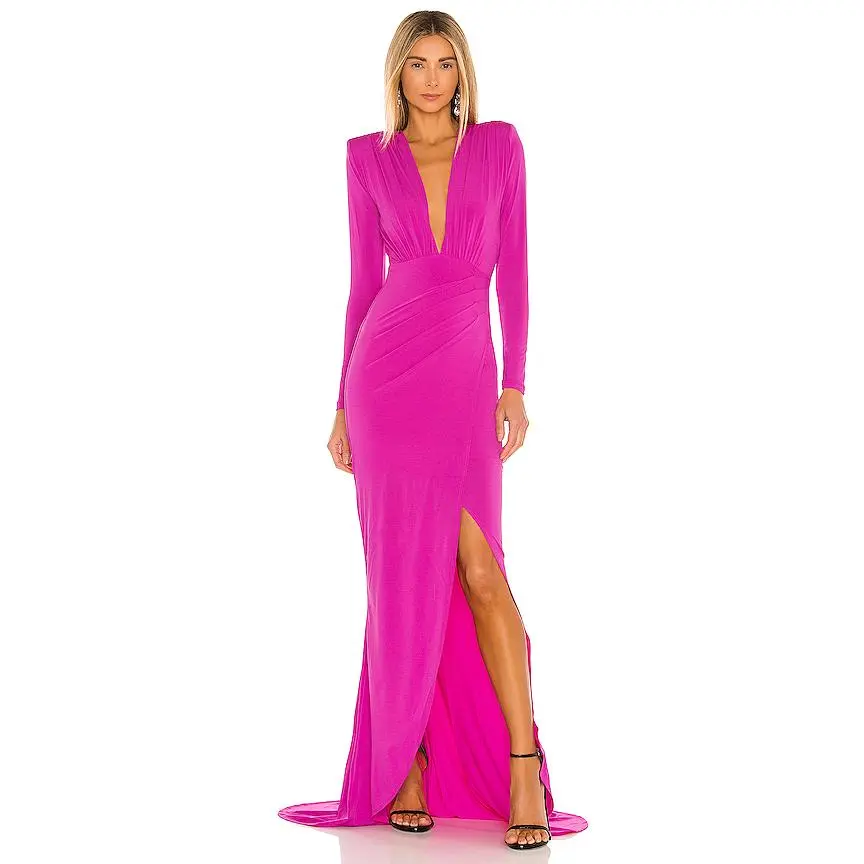 Nookie Farrah Gown in Fuchsia
