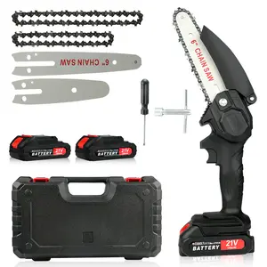 tiktok  shop  o  lack  tni  day Mini 6-inch lithium-ion chainsaw, cordless wood sawing tool