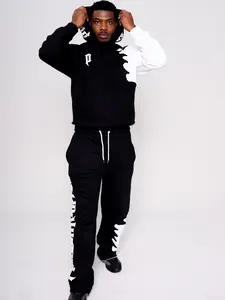 Glow Flame Two-Toned Sweatsuit