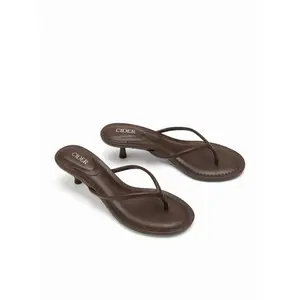 Cider ROUND TOE FLIP-FLOP SLIPPERS