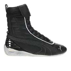 PUMA Mens X Laquan Smith Speedcat Mid High  Sneakers Shoes Casual - Black