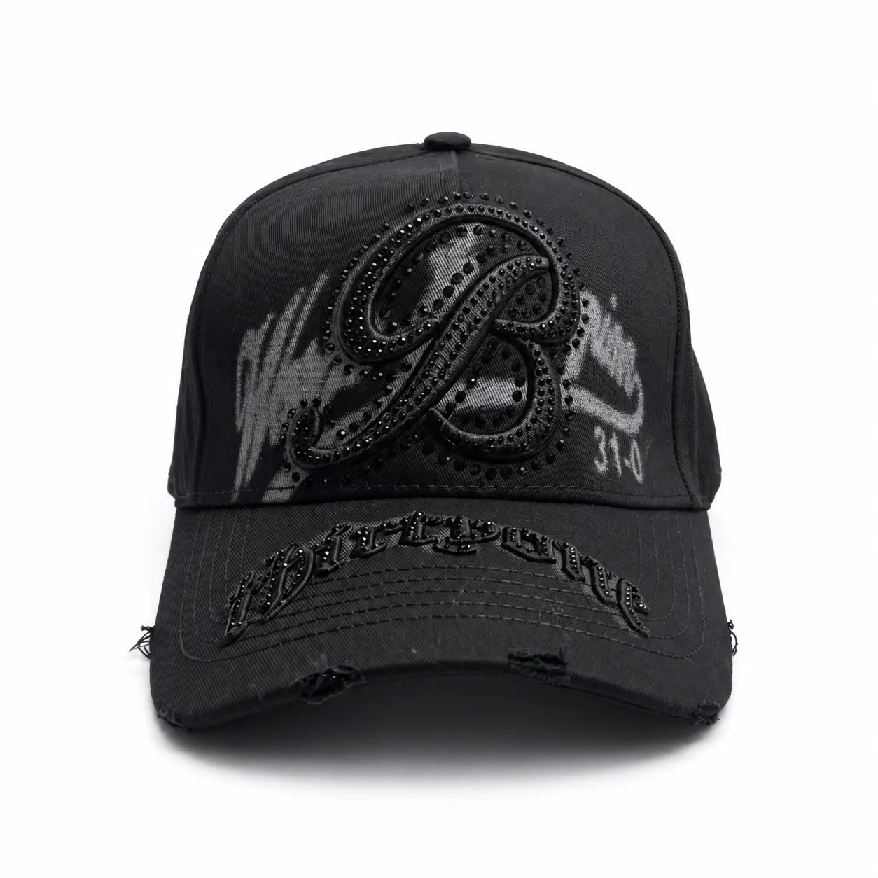 31 Hats x David Benavidez "31-0" - Black Snapback - Premium Streetwear Baseball Cap for Men & Women, Adjustable