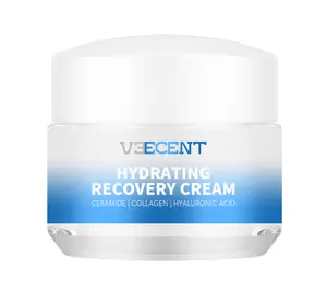 VEECENT Generic Skin Barrier Repair Face Moisturizer with Ceramides, Collagen & Hyaluronic Acid – For Dry/Sensitive Skin, Non-Greasy Lightweight Texture, Long-Lasting Hydration, Boosts Skin Elasticity & Smoothness, Quick-Absorbing Daily Cream