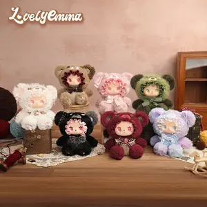 (buy 3 get 1 free)EMMA Bear Alliance Series,Trendy collectibles, plush toys, desk decorations, birthday gifts, surprise gifts