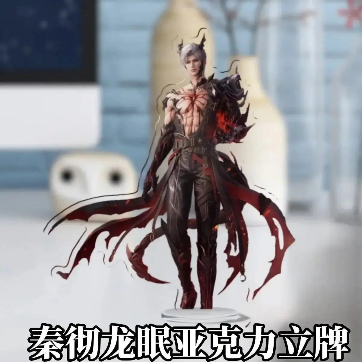 Game Anime Figure Love and Deepspace Sylus Acrylic Stand Model Plate Desk Decor Standing Sign Desktop Fans Gift