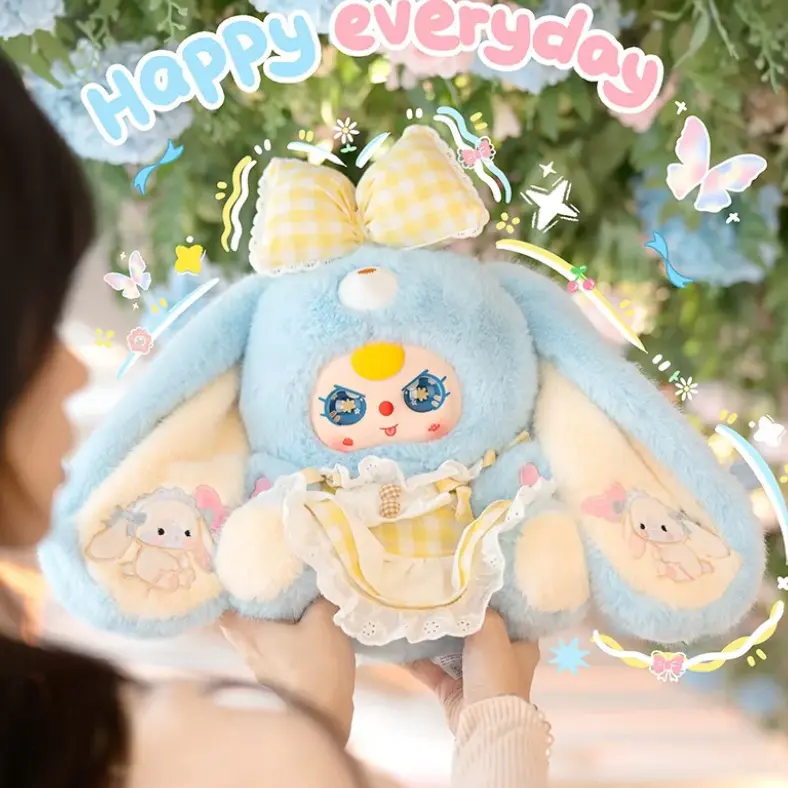 Rumi Baby Three-Lily Rabbit Town V5 400% Plush Mystery Box, Toy