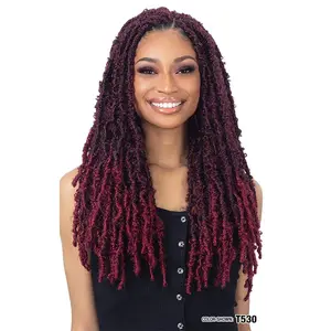 FreeTress Synthetic Crochet Hair - Butterfly Loc 18"