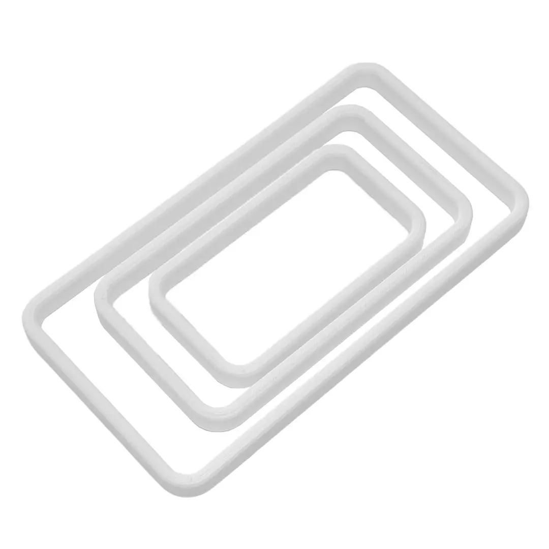 Rectangle Fish Feeding Portals for Betta & Aquariums Floating Food Rings & Breathing Windows Simplify Feeding Time Clear Feeding Zone Versatile Practical