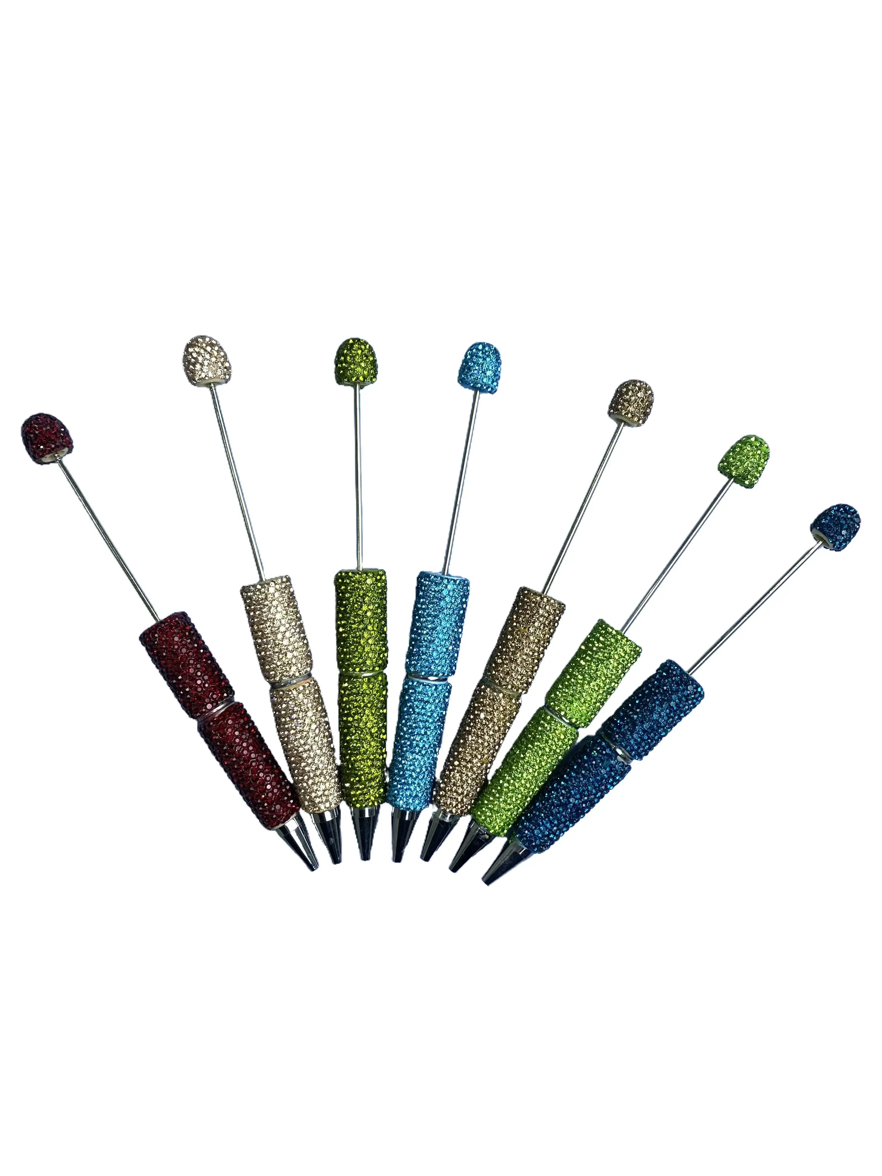 Kingward Blingy Full Rhinestone Beadable Art Pens in Pure Colors for DIY Crafting Projects, Fashion Accessories & Costume Jewelry