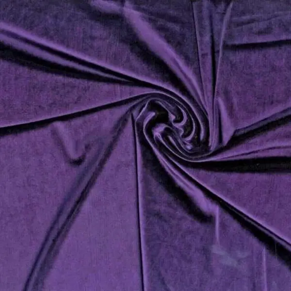 Lit Look Plush Stretch Velvet Fabric - 58-60" Wide - Many Colors - Free Shipping!