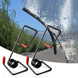 Easy to Install Windshield Wiper Arm Booster Spring-Improves Windshield Cleaning Effect without Battery