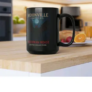 Mothman Roast Cryptid Collection Coffee Mug - Unique Design with Mothman Roast Cryptid Collection