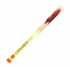 Cinnamon Incense 8 Sticks HEM (Incienso de Canela 8 Varitas) for block busting, money drawing, luck, and love