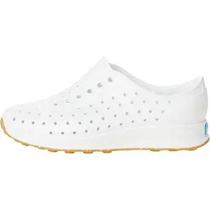 Native Robbie Child Sneaker - Shell White/Shell White/Mash Speckle Rubber 12110600-2011