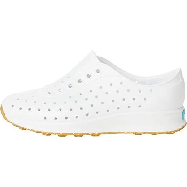 Native Robbie Child Sneaker - Shell White/Shell White/Mash Speckle Rubber 12110600-2011