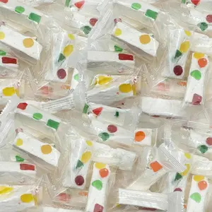 Jujube Nougat Candy | 30 Count, 11-Ounce Pack | Classic Treat with Fruit Jelly Pieces | Individually Wrapped Chewy Candy for Buffets, Gifting & Snacking