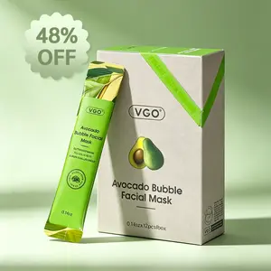 VGO Compound Acid Foam Mask - Cleanses & Exfoliates for Skin Repair, Gentle Application Outdoorfun-B
