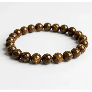 🟤✨ Bronzite Bracelet 8mm – Grounding, Protection and Confidence 🛡️