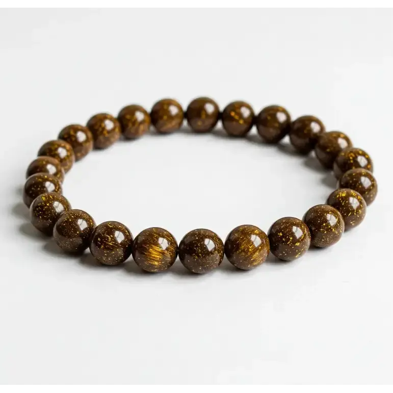 🟤✨ Bronzite Bracelet 8mm – Grounding, Protection and Confidence 🛡️