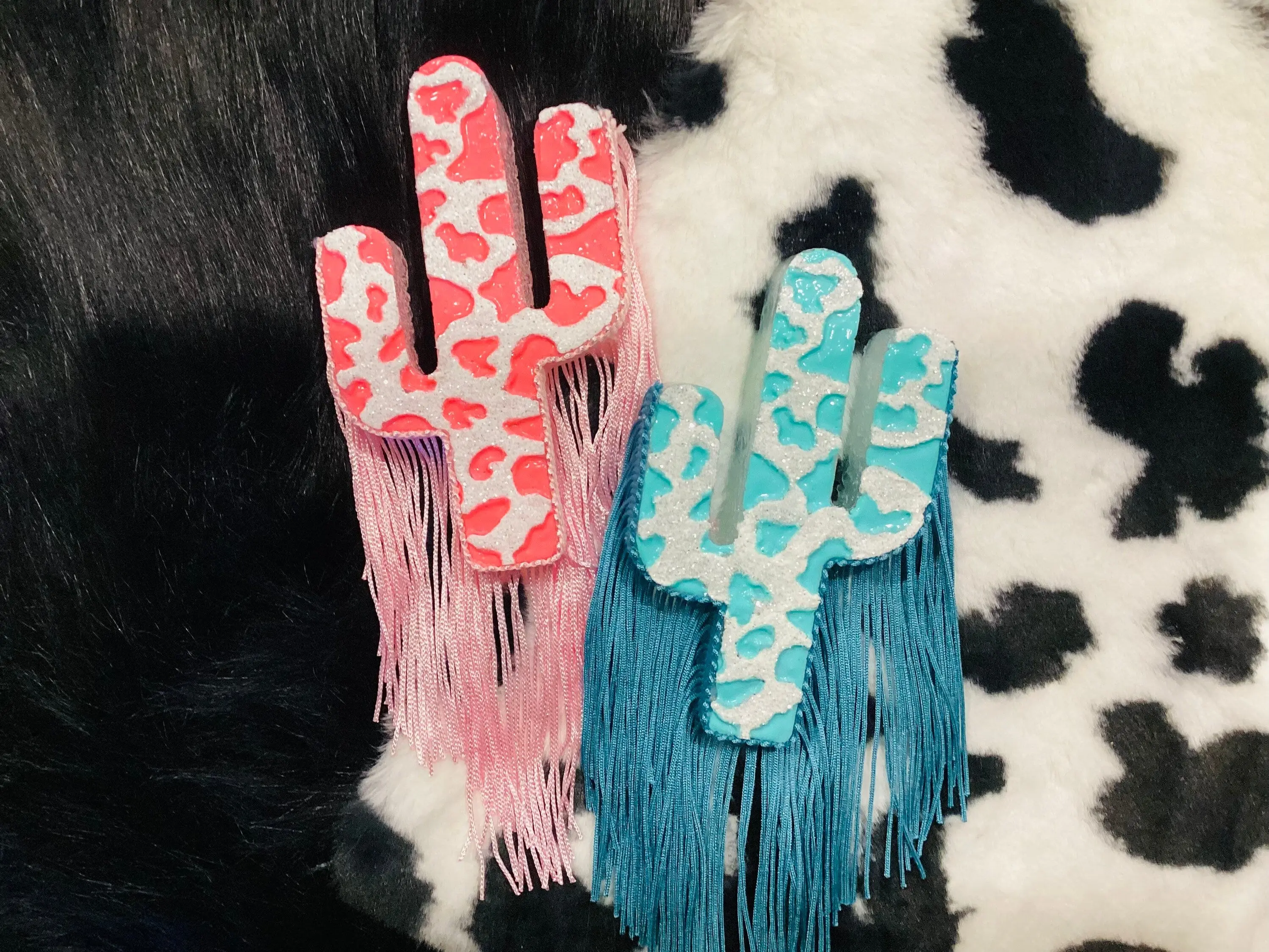 Cactus Freshie Handmade Custom Scented Car & Room Freshener with Customizable Design Options for Unique Style and Fragrance
