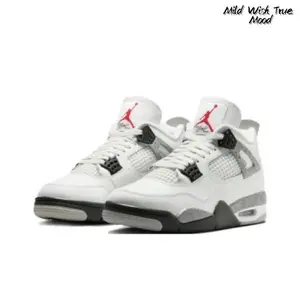Retro OG white Cement 2025 classic style fashionable and trendy sports shoes, retro casual shoes