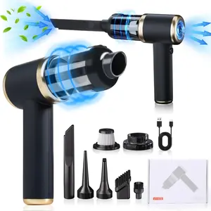 Car Vacuum Cleaner Wireless Portable 6 in 1 Mini High Suction Robot Vacuum Cleaner For Wireless Small Vacuum Cleaner for Car/Home/Desk rainbow vacuum