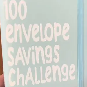 100 Days Money Saving Challenge Coin Envelope Budget Storage Book, Mini 100 Envelopes, Easy and Fun Way to Save $5,050, Budget Binder