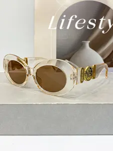 Vintage rectangular fashion glasses, for both men and women, in Y2K style, retro 90s thick-framed oval glasses, Mother's Day gift, for photography gatherings and daily life decoration glasses