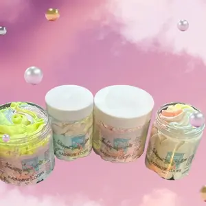 Rainbow loops whipped body butter and foaming sugar scrub gift set Hydrating Hydrating