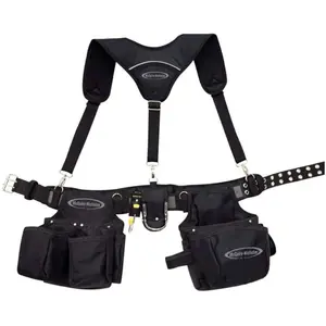 1680 6pc heavy duty rig belt with suspenders