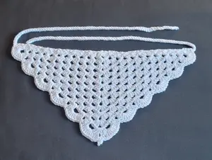 Handmade Crochet Bandanas in many colors, Colorful Head Wraps