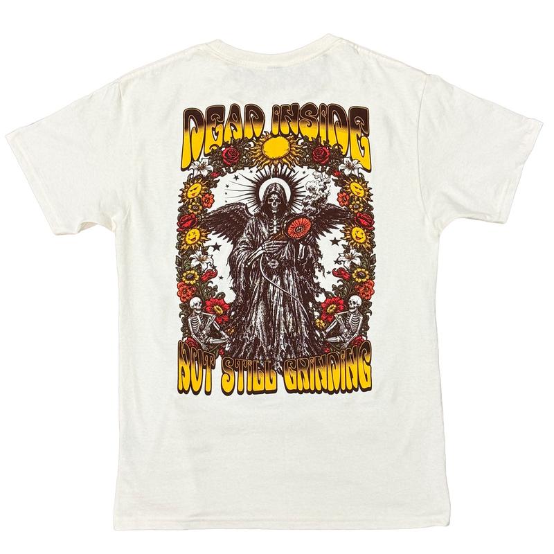 Renegade Products "Dead Inside" Shirt (Unisex) Grim Reaper Unisex Cotton Graphic T-Shirt
